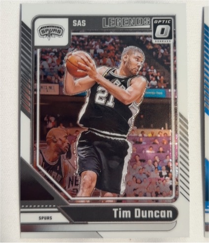 2024 Donruss Optic #248 Tim Duncan — front