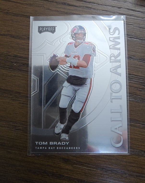 2020 Panini Playoff #CA-1 Tom Brady Call to Arms — front