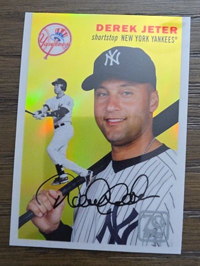 2021 Topps Chrome 70 Years of Topps #70YTC-4 Derek Jeter — front