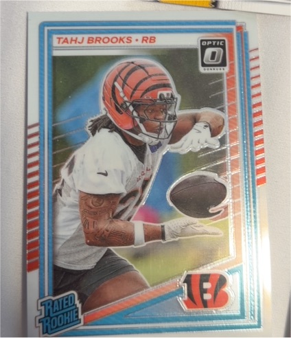 2025 Panini Donruss Optic #268 Tahj Brooks — front