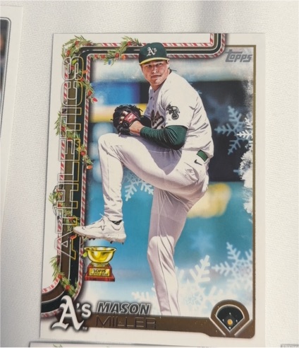 2025 Topps Holiday #H48 Mason Miller — front