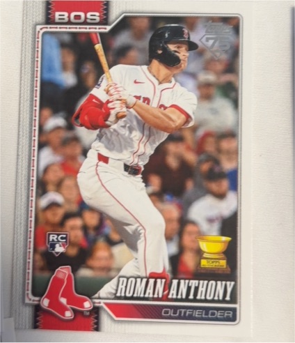 2026 Topps #189 Roman Anthony — front