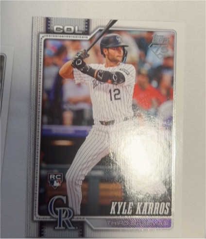 2026 Topps Series 1 #334 Kyle Karros — front