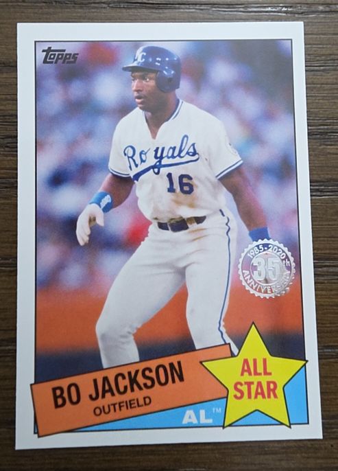 2020 Topps 1985 Topps All-Stars #85AS-11 Bo Jackson — front