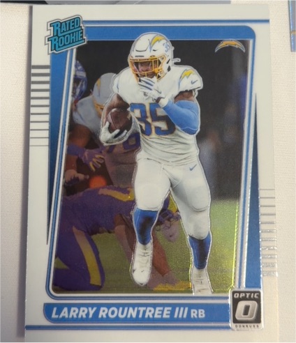 2021 Donruss Optic #256 Larry Rountree III — front