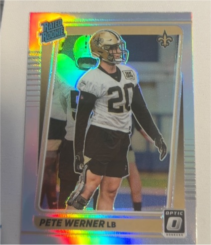 2021 Panini Donruss Optic #276 Pete Werner — front