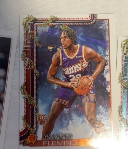 2025-26 Topps Holiday #H191 Rasheer Fleming — front