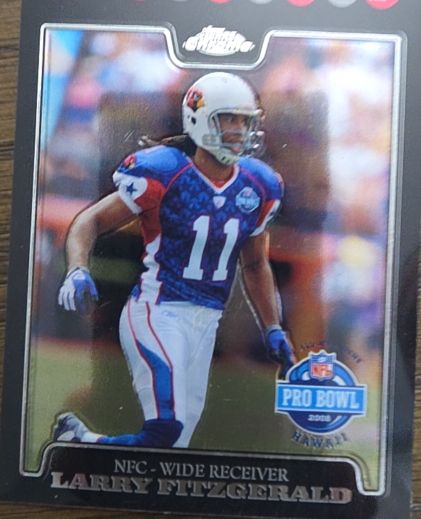 2008 Topps Chrome #TC136 Larry Fitzgerald — front