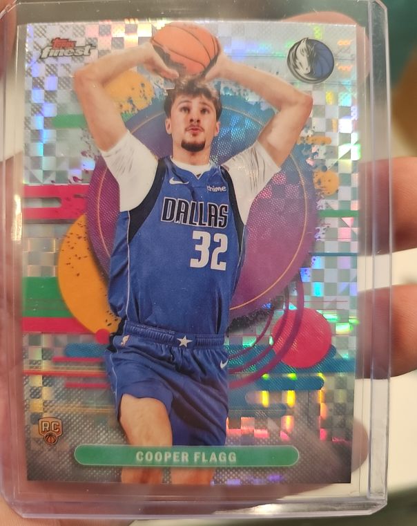 2025-26 Topps Finest #101 Cooper Flagg — front