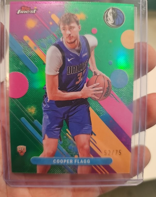 2025-26 Topps Finest #1 Cooper Flagg — front