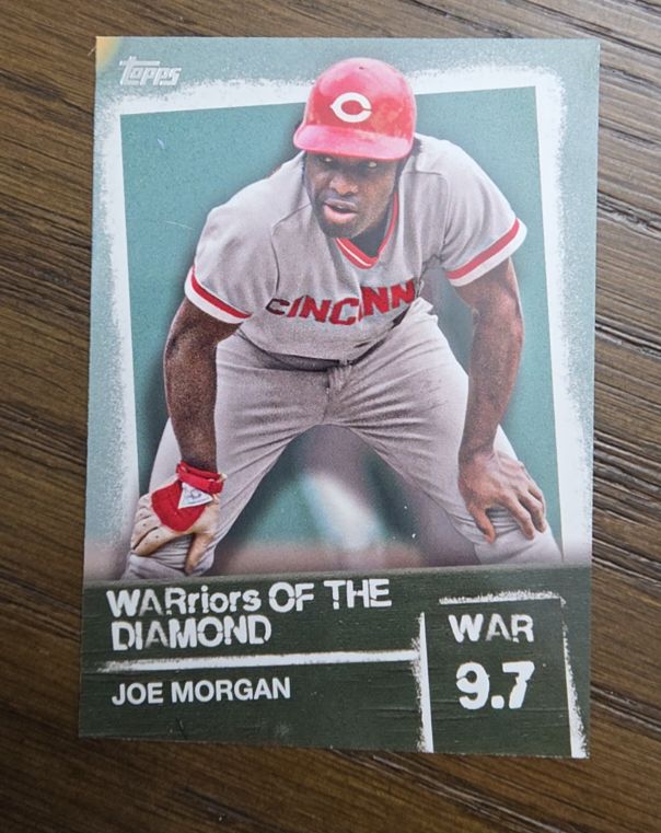 2020 Topps Warriors of the Diamond #WOD-2 Joe Morgan — front