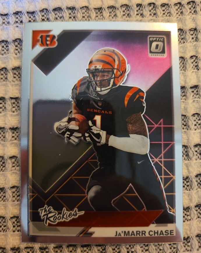 2021 Panini Donruss Optic #TR-7 Ja'Marr Chase — front