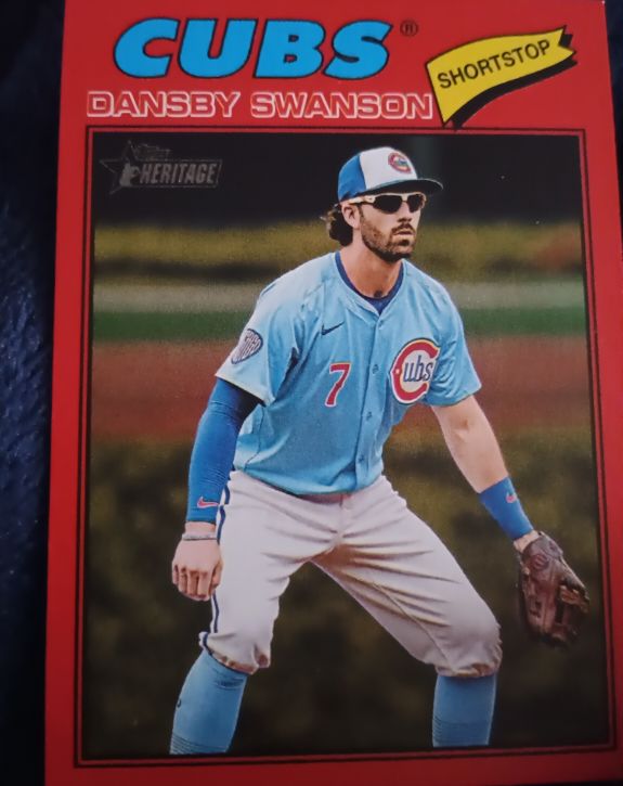 2026 Topps Heritage #97 Dansby Swanson — front