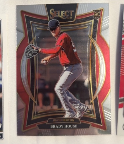 2025 Panini Select #53 Brady House — front