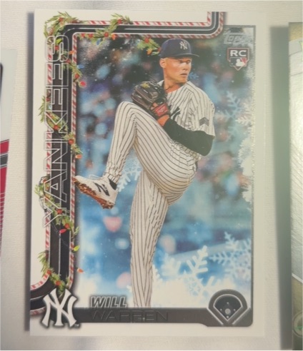 2025 Topps Holiday #H16 Will Warren — front