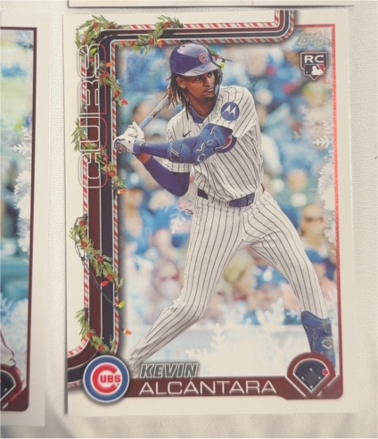 2025 Topps Holiday #H109 Kevin Alcantara — front