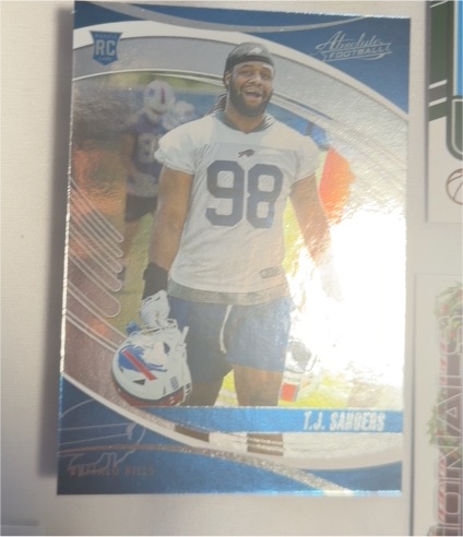 2025 Panini Absolute #180 T.J. Sanders — front