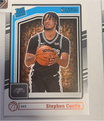 2024-25 Donruss #244 Stephon Castle — front