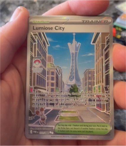 2024 Pokémon Lumiose City #111 Trainer Stadium — front