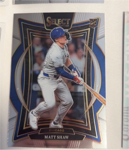 2024 Panini Select #28 Matt Shaw — front