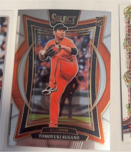 2025 Panini Select #92 Tomoyuki Sugano — front
