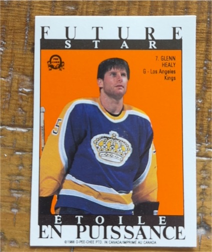 1988 O-Pee-Chee Future Star #7 Glenn Healy — front