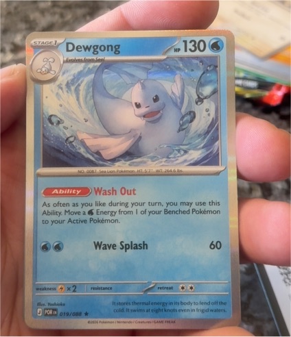 Pokémon TCG Perfect Order #019 Dewgong — front