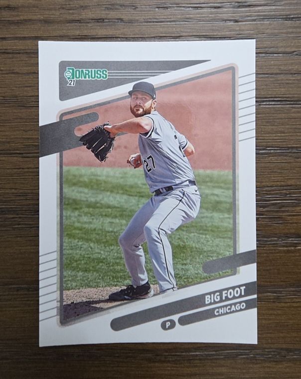 2021 Donruss #90b Lucas Giolito Big Foot — front