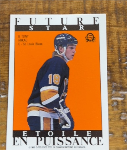 1989-90 O-Pee-Chee #64 Tony Hrkac — front