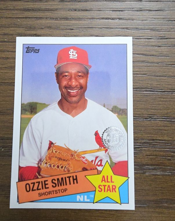 2020 Topps 35th Anniversary #85AS-24 Ozzie Smith — front