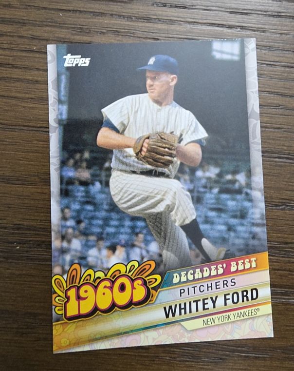 2020 Topps Decades' Best #DB-11 Whitey Ford — front