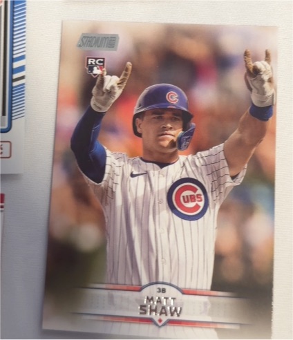 2021 Topps Series 1 #1 Matt Shaw — front