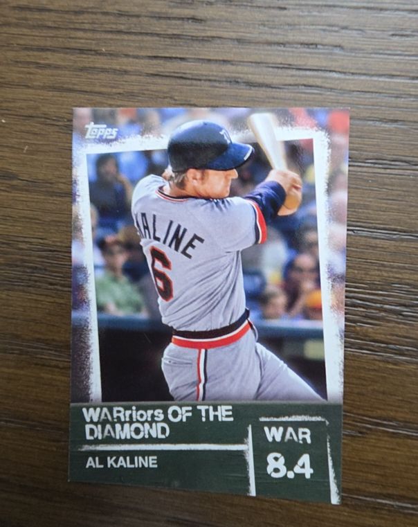 2020 Topps Warriors of the Diamond #WOD-49 Al Kaline — front