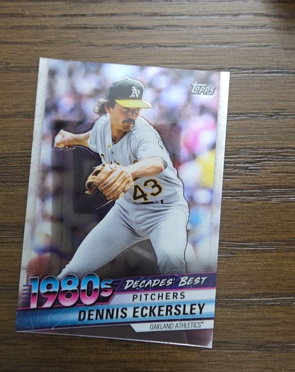 2020 Topps Series 2 Decades' Best #DB-70 Dennis Eckersley — front