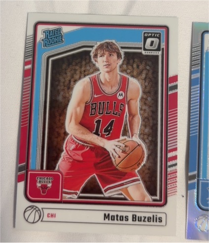 2024-25 Donruss Optic #271 Matas Buzelis — front
