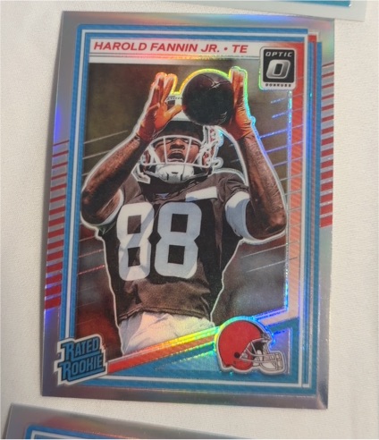 2025 Panini Donruss Optic #284 Harold Fannin Jr. — front