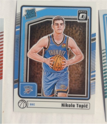 2024-25 Panini Donruss Optic #278 Nikola Topić — front