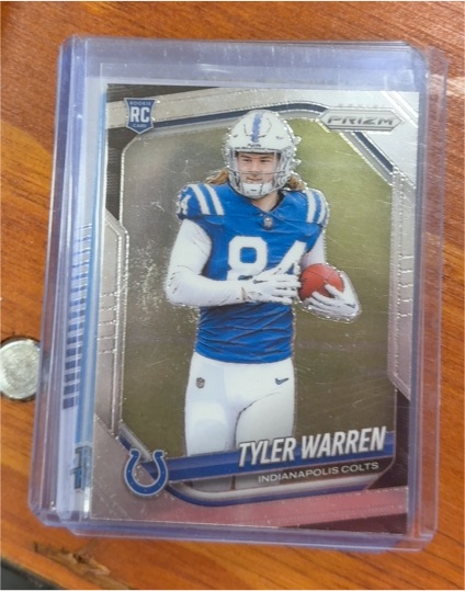 2025 Panini Prizm #339 Tyler Warren — front