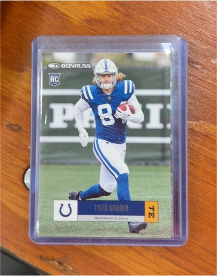 2025 Panini Donruss #R05-TYW Tyler Warren — front