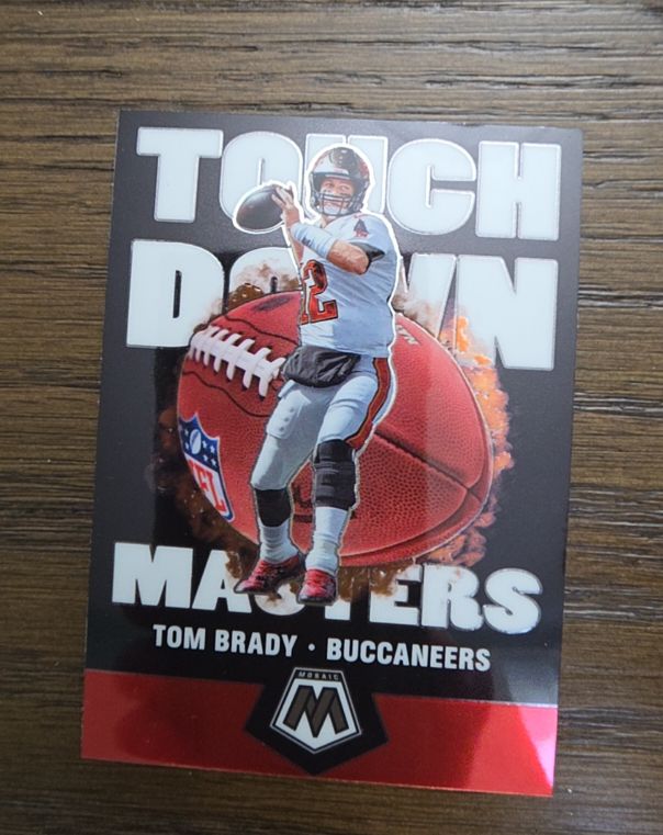 2020 Panini Mosaic #TM2 Tom Brady Touchdown Masters — front