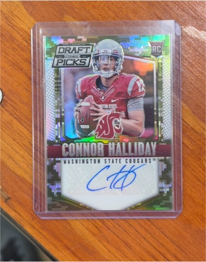 2015 Panini Prizm Draft Picks #169 Connor Halliday — front