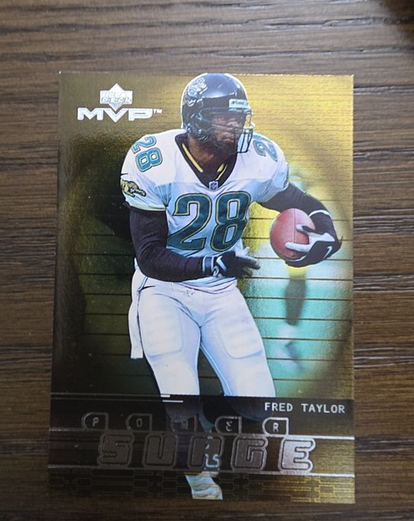 1999 Upper Deck MVP Power Surge #PS15 Fred Taylor — front