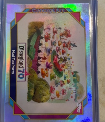 2025 Topps Disneyland 70th Anniversary #144 Mad Tea Party — front
