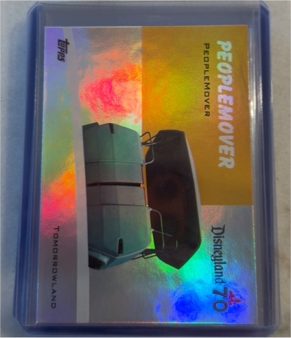 2025 Topps Disneyland 70th #T54-10 Peoplemover — front