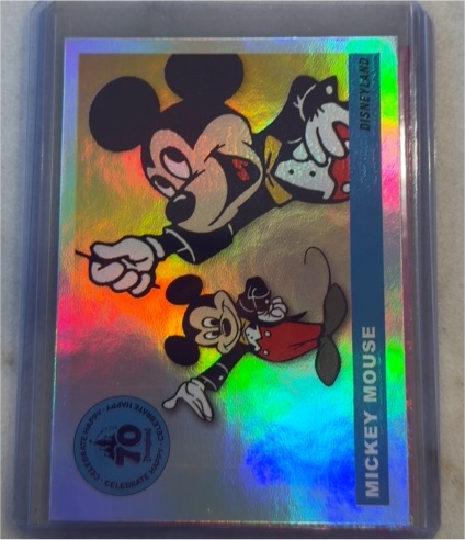 2026 Topps Disneyland 70th Anniversary Mickey Mouse #T55-26 — front