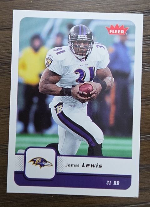 2006 Fleer #7 Jamal Lewis — front