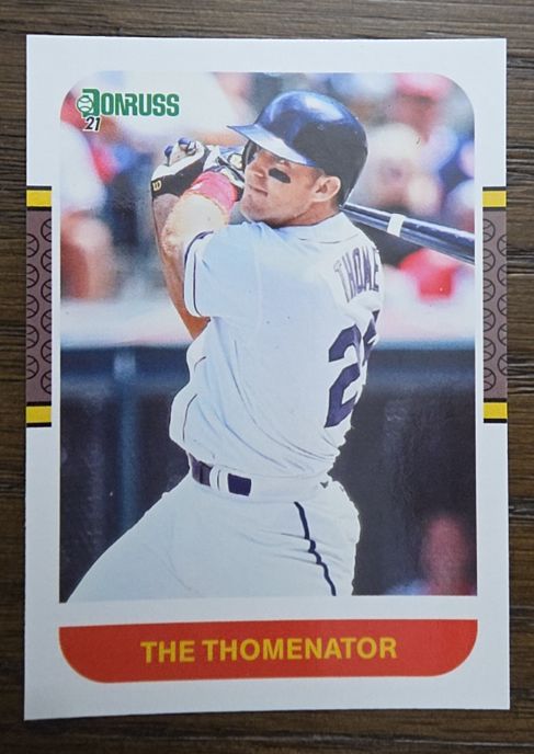 2021 Donruss Retro 1987 #216 Jim Thome The Thomenator — front