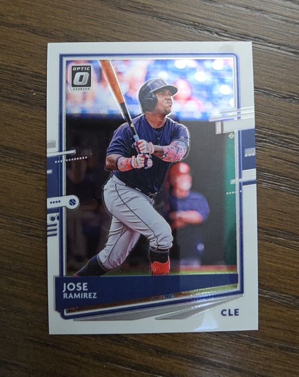 2020 Panini Donruss Optic #158 Jose Ramirez — front
