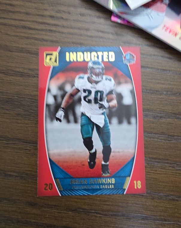 2018 Donruss Inducted #I-2 Brian Dawkins — front