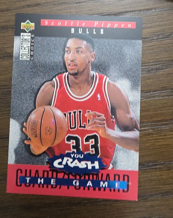 1994 Upper Deck Collector's Choice #S9 Scottie Pippen You Crash The Game — front